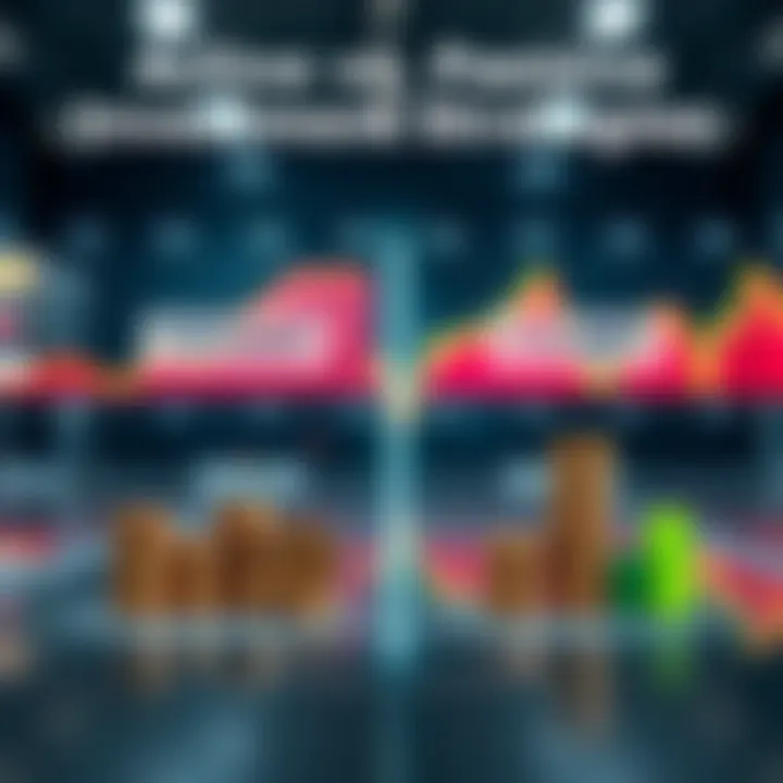 Comparison of active and passive investment strategies