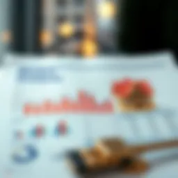 A detailed market analysis chart for rental properties