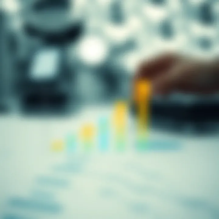 Graph showing operational improvements post-ERP implementation