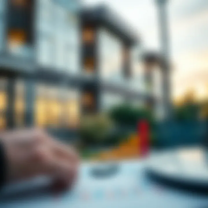 A financial graph indicating market trends and statistics