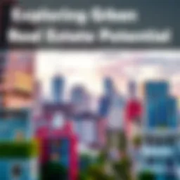 A vibrant city skyline showcasing diverse real estate opportunities