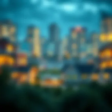 Illustration of a credit score impact on mortgage applications