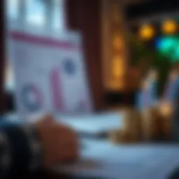 Visual representation of financial goals setting.