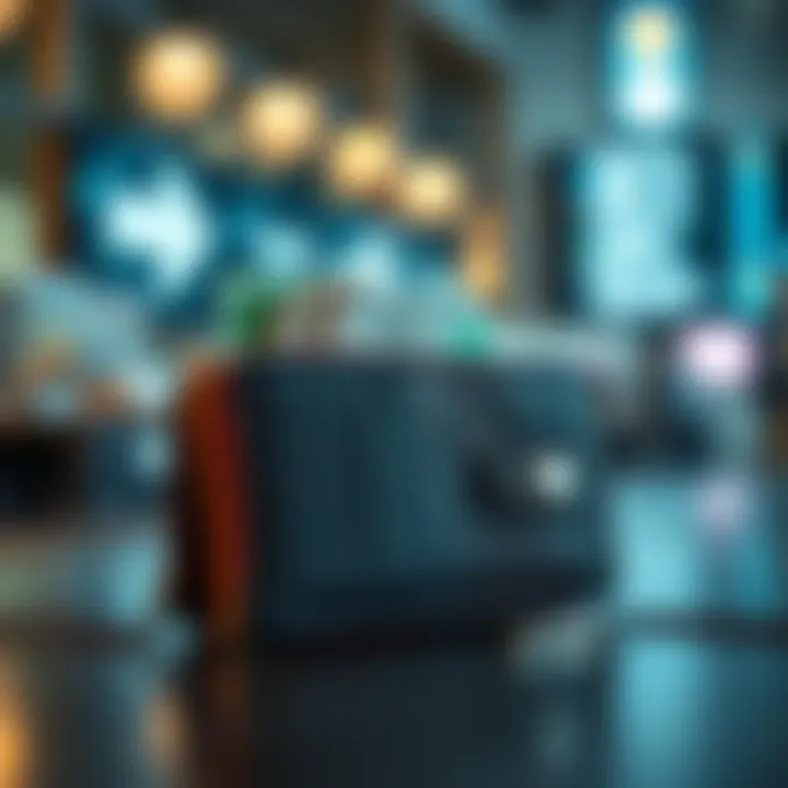 A digital wallet showcasing earnings from various apps