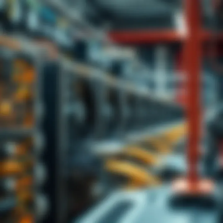 Mining equipment in a controlled environment