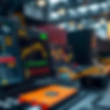 Software interface for mining management