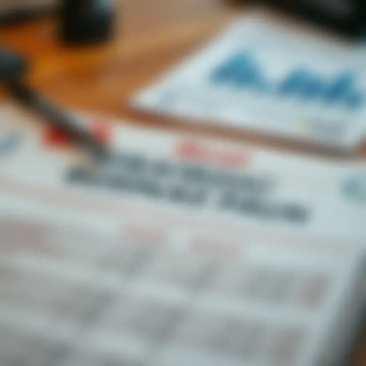 Strategic Business Plan for Advisory Firm A strategic business plan laid out on a desk