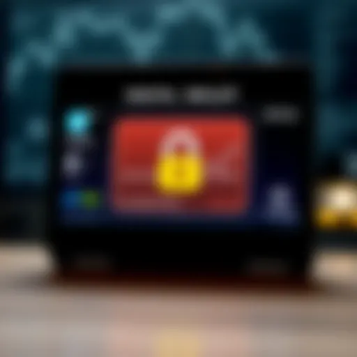 Secure digital wallet interface