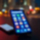 An overview of various money-making apps on a smartphone screen