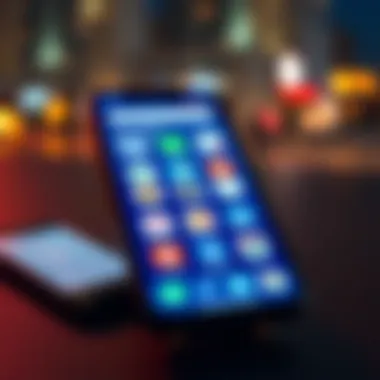 An overview of various money-making apps on a smartphone screen