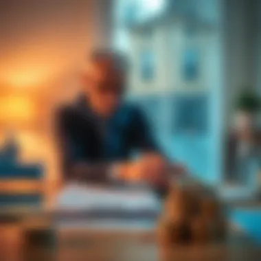 Financial Planning for Future Security Conceptual image of financial planning and retirement savings