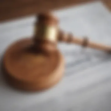 The Authority of Declaratory Judgments A gavel symbolizing legal authority