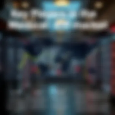 Infographic highlighting key players in the medical ETF market