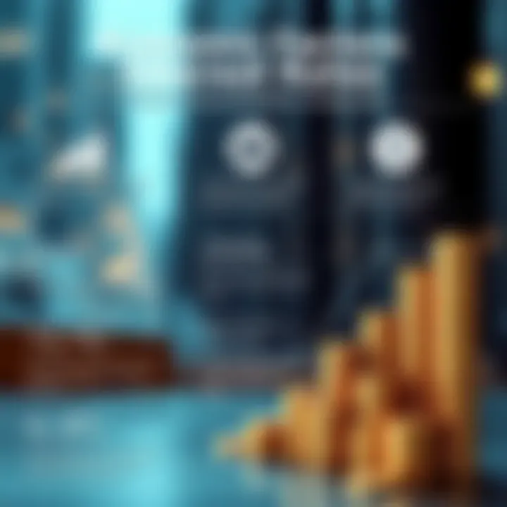 Economic Factors Impacting Interest Rates An infographic illustrating economic factors affecting interest rates