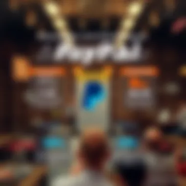 Infographic detailing advantages and disadvantages of PayPal