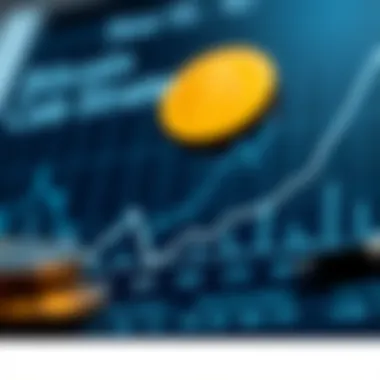 Graph depicting the impact of cryptocurrency on investment strategies