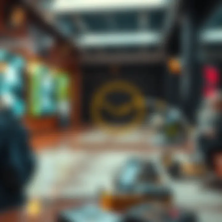 Illustration of smart contracts functionality