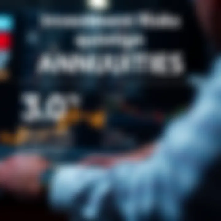 Investment Risks in Annuities Graphic depicting investment risks associated with annuities