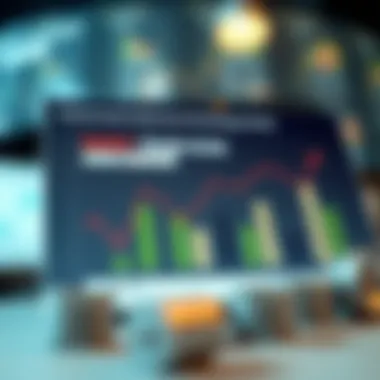 Chart depicting market trends affecting the energy sector