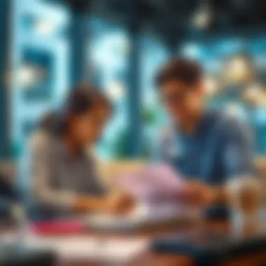 Family discussing tax strategies