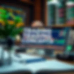 A visual representation of trading concepts