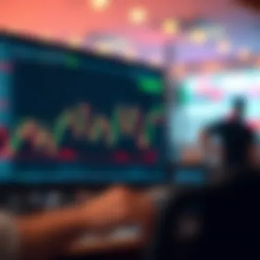 Graph illustrating forex market trends and analysis