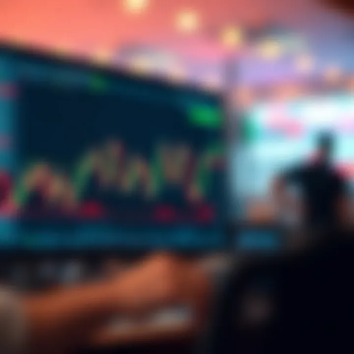 Graph illustrating forex market trends and analysis