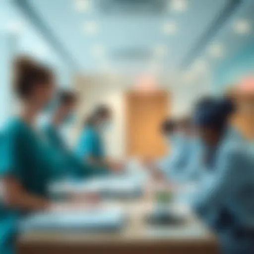 Visual representation of group hospitalization insurance benefits