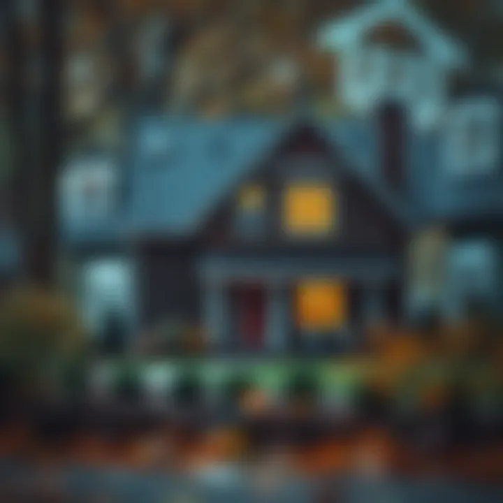 Visual representation of home value assessment