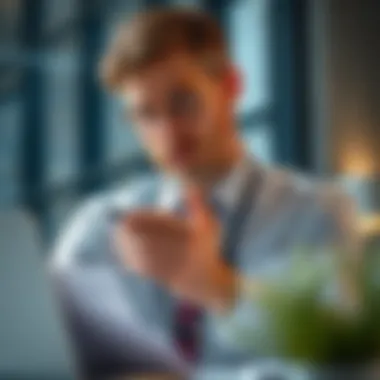 Expert Analysis on Investment Choices A financial advisor analyzing investment options