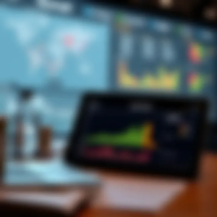 Investment portfolio management interface