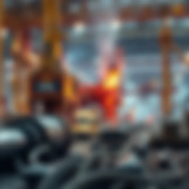 Financial performance analysis of steel companies