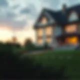 Graph comparing interest rates of investment property loans and home loans