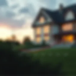 Graph comparing interest rates of investment property loans and home loans