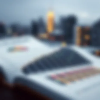 Graph showing percentage returns on investment properties