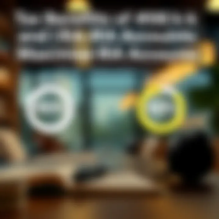 Tax Benefits of 401(k) and IRA Accounts Chart illustrating tax advantages of retirement accounts