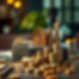 Conceptual representation of wealth growth through various financial accounts