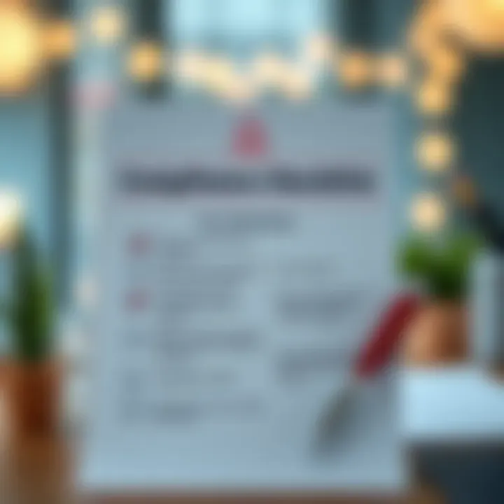 Compliance checklist for Airbnb insurance requirements