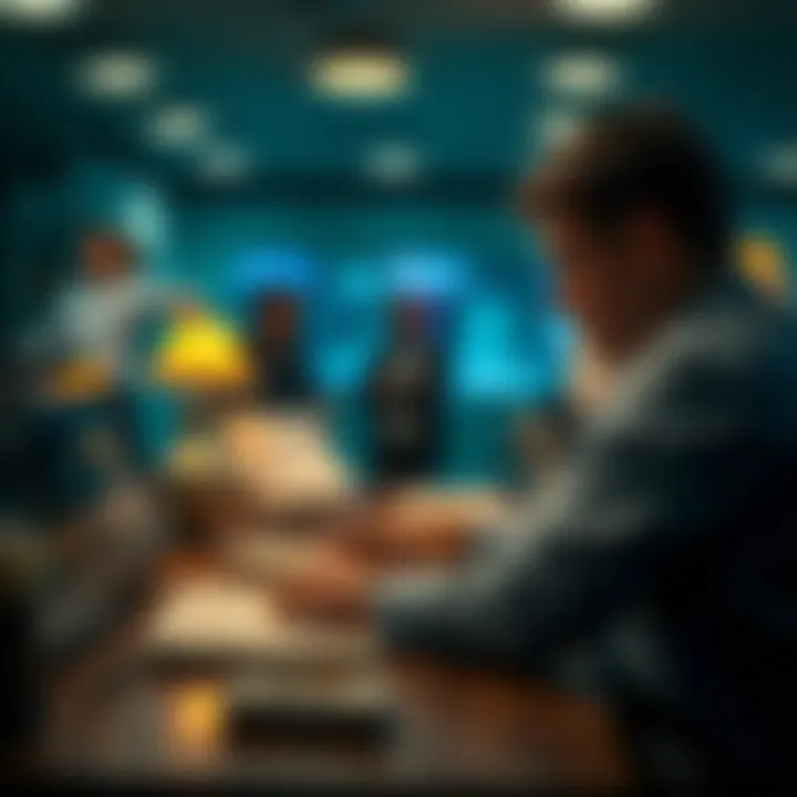 Strategic Overdraft Management Conceptual image of strategic planning for managing overdrafts.