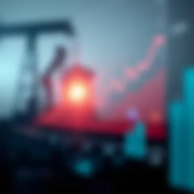 Trends in Crude Oil Prices Graph showing trends in crude oil prices