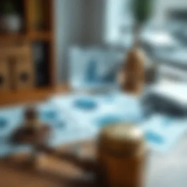 Legal and Financial Planning An organized desk displaying legal documents and financial charts, emphasizing smart planning.