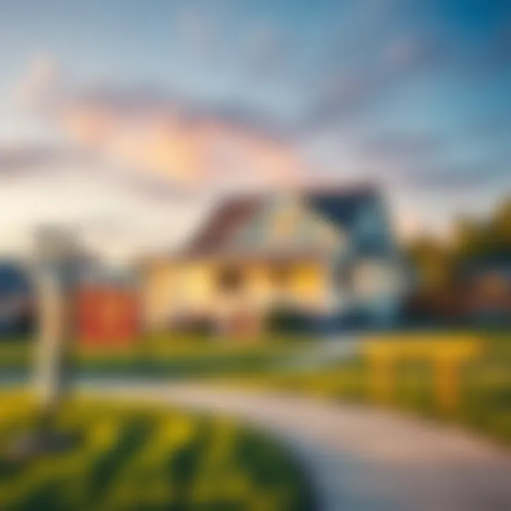 Opportunity in Repossessed Homes A serene landscape featuring a repossessed home, illustrating opportunity in real estate.