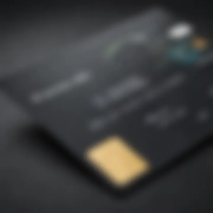 A close-up view of the Next Spend Card showcasing its sleek design.