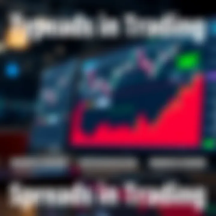 Types of Spreads in Trading Infographic showcasing types of spreads in trading