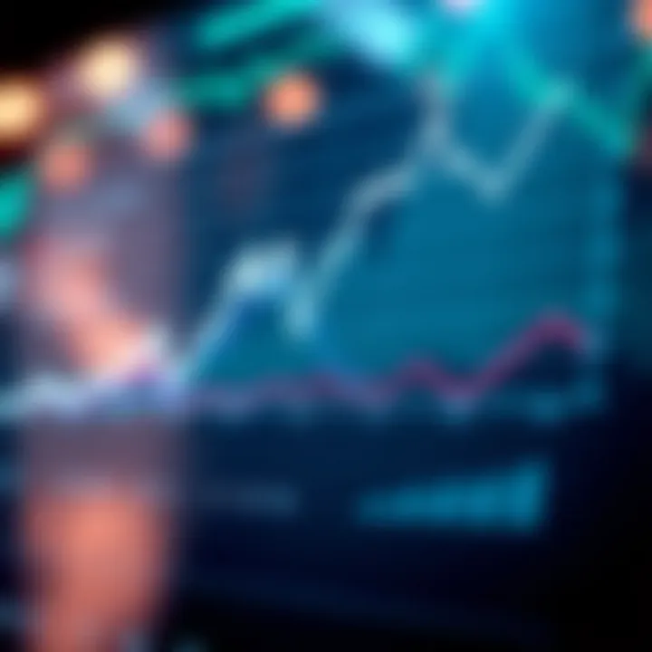 Graph depicting investment trends influenced by Robinhood