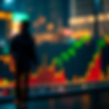 Graph depicting stock market trends influenced by Robinhood