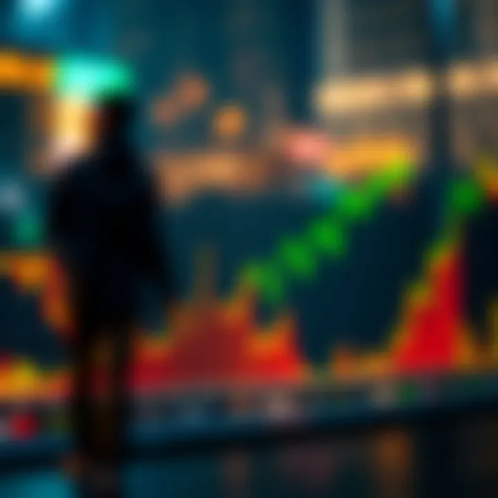 Graph depicting stock market trends influenced by Robinhood