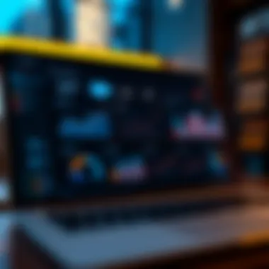 Analytics dashboard showcasing performance metrics