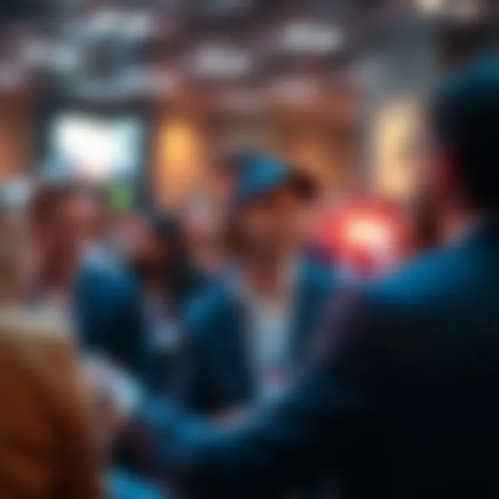 The Power of Networking in Wealth Building Networking event showcasing connections and collaborations