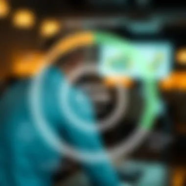 Diagram illustrating factors affecting credit scores